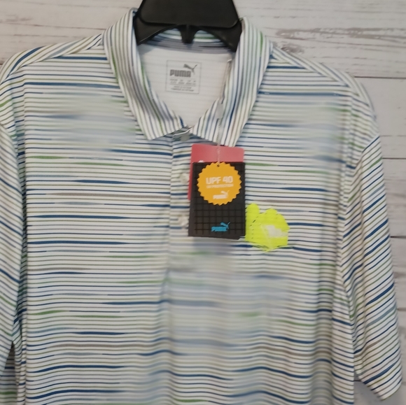 Puma Shirts Puma Mens Golf Dry Cell Polo Golf Sport Shirt Sz Xl Poshmark